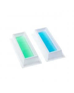55mL Reagent Reservoir, Polystyrene, White, Bulk, Sterile
