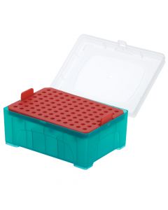 10µL/10µL Extended Length Pipette Tip Rack, Empty Rack for Bulk Tips, Wafer Included, Non-sterile