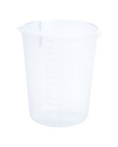 600mL Graduated Beaker, Polypropylene, Non-sterile