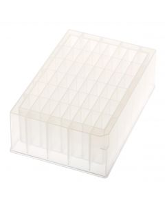 48 Deep Well Storage Plate, 4.6mL, PP, Rectangle Well, U-Bottom, Non-sterile