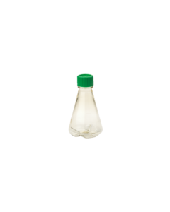 500mL Erlenmeyer Flask, Vent Cap, Baffled Bottom, PC, Sterile