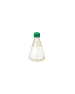1000mL Erlenmeyer Flask, Vent Cap, Plain Bottom, PC, Sterile