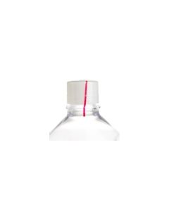 2L Media Bottle, Square, PETG, Tamper Evident, Bulk, Sterile