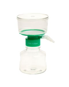 250mL Filter System, PES Filter Material, 0.22μm, 75mm, Sterile