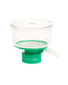 250mL Bottle Top Filter, PES Filter Material, 0.22μm, 75mm, Sterile