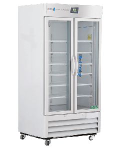 ABS Premier Pharmacy/Vaccine Standard Refrigerator, 36 Cu. Ft.  Double Swing Glass Door