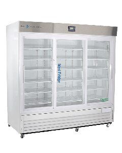 ABS Premier Pharmacy/Vaccine Standard Refrigerator, 69 Cu. Ft.  Triple Slide Glass Door