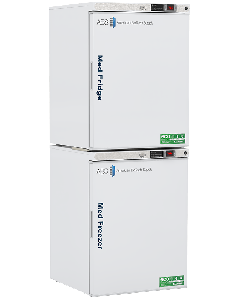 ABS Premier Pharmacy/Vaccine Combination Refrigerator/Freezer, 10 Cu.Ft Total Capacity, 2 Solid Ext.Doors 
