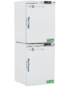 ABS Premier Pharmacy/Vaccine Combination Refrigerator/Freezer, 10 Cu.Ft Total Capacity, 2 Solid Ext.Doors (-30)
