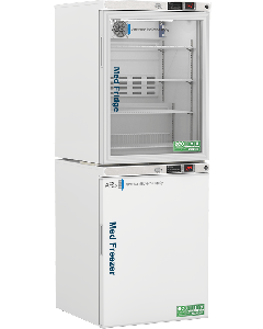 ABS Premier Pharmacy/Vaccine Combination Refrigerator/Freezer, 10 Cu.Ft Total Capacity, 1 Solid/1 Glass Ext.Doors (-30)