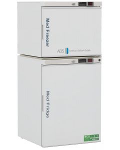 ABS Premier Pharmacy/Vaccine Combination Refrigerator/Freezer, 7 Cu.Ft Total Capacity, 2 Ext.Doors (Solid & Solid)