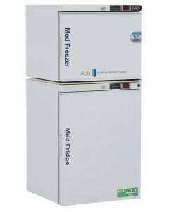 ABS Premier Pharmacy/Vaccine Combination Refrigerator/Freezer, 7 Cu.Ft Total Capacity, 2 Ext.Doors (Solid & Solid) CONTROLLED AUTO DEFROST FREEZER