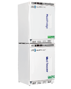 ABS Premier Pharmacy/Vaccine Combination Refrigerator/Freezer, 9 Cu.Ft Total Capacity, 2 Solid Ext.Doors; Left Hinged