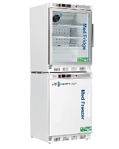ABS Premier Pharmacy/Vaccine Combination Refrigerator/Freezer, 9 Cu.Ft Total Capacity, 2 Ext.Doors (Solid & Glass); Left Hinged