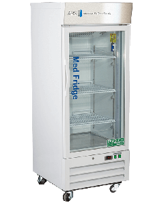 ABS Standard Pharmacy/Vaccine Refrigerator, 12 Cu. Ft.  Single Glass Door