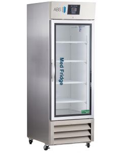 ABS Premier Pharmacy/Vaccine Stainless Steel Refrigerator, 23 Cu. Ft.  Stainless Steel Refrig. Glass Door 