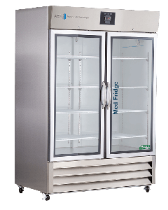 ABS Premier Pharmacy/Vaccine Stainless Steel Refrigerator, 49 Cu. Ft.  Stainless Steel Refrig. Glass Door 