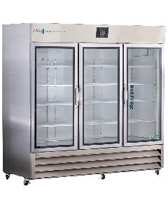 ABS Premier Pharmacy/Vaccine Stainless Steel Refrigerator, 72 Cu. Ft.  Stainless Steel Refrig. Glass Door 