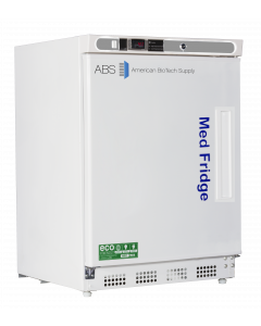 ABS Premier Pharmacy/Vaccine Undercounter Refrigerator, 4.6 Cu. Ft, ADA Solid Door Refrigerator (Built-In); Left Hinged