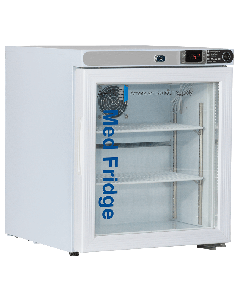 ABS Premier Pharmacy/Vaccine Undercounter Refrigerator, 1.0 Cu. Ft, Glass Door Refrigerator (Freestanding)