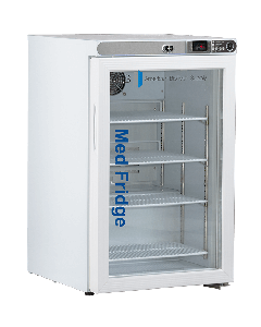 ABS Premier Pharmacy/Vaccine Undercounter Refrigerator, 2.5 Cu. Ft, Glass Door Refrigerator (Freestanding)