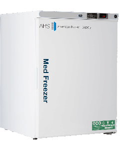 ABS Premier Pharmacy/Vaccine Undercounter Freezer, 4.0 Cu. Ft, Solid Door Freezer (Freestanding) -30C