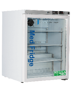 ABS Premier Pharmacy/Vaccine Undercounter Refrigerator, 5.2 Cu. Ft, Glass Door Refrigerator (Freestanding)